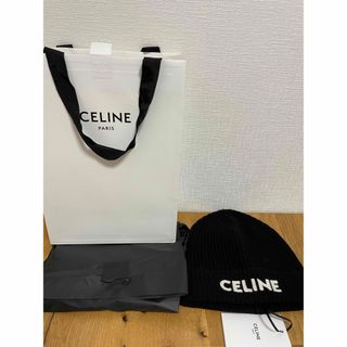 セリーヌ(celine)の最新モデル！セリーヌ購入　ビーニー　ニットキャップ(ニット帽/ビーニー)