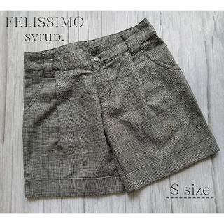 フェリシモ(FELISSIMO)のフェリシモ✤チェック柄ショートパンツ(ショートパンツ)