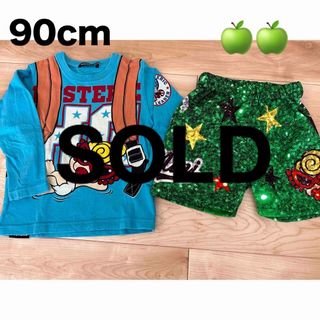 ヒステリックミニ(HYSTERIC MINI)の43.ヒスミニ　90cmセット(Tシャツ/カットソー)