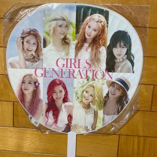 ショウジョジダイ(少女時代)の少女時代　girlsgeneration うちわ　SMTOWN LIVE グッズ(アイドルグッズ)