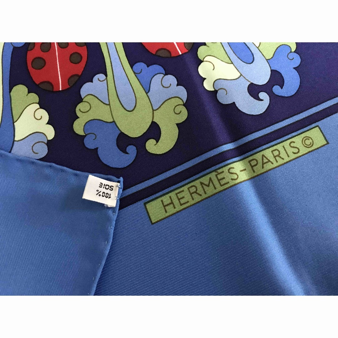 Hermes(エルメス)のHERMES エルメス 大判 シルクスカーフ ハンドメイドのファッション小物(スカーフ)の商品写真