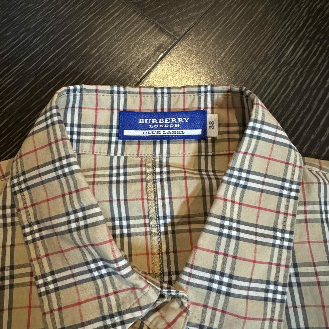 BURBERRY BLUE LABEL(バーバリーブルーレーベル)のBURBERRY ブルーレーベル レディースのトップス(シャツ/ブラウス(長袖/七分))の商品写真