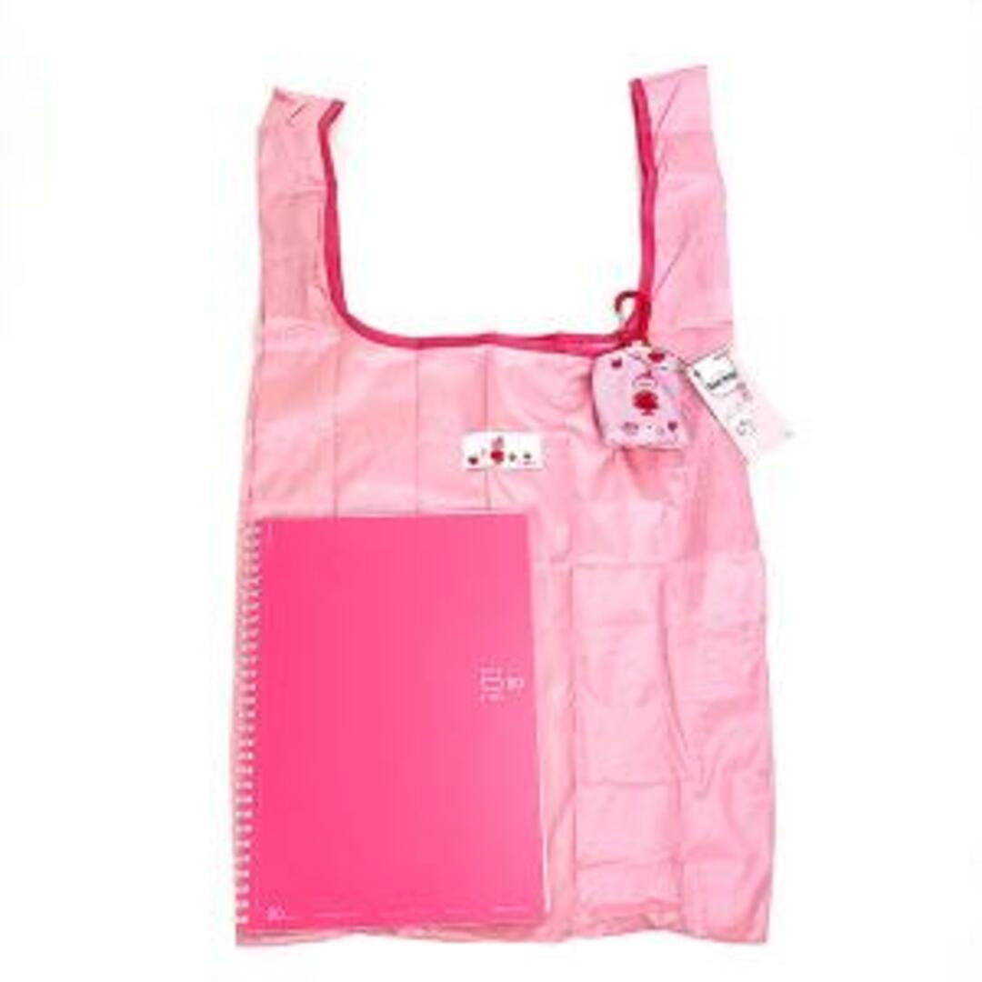 MOOMIN(ムーミン)のムーミン リトルミイ カラビナ付エコバッグ ピンク マイバッグ MOOMIN レディースのバッグ(エコバッグ)の商品写真