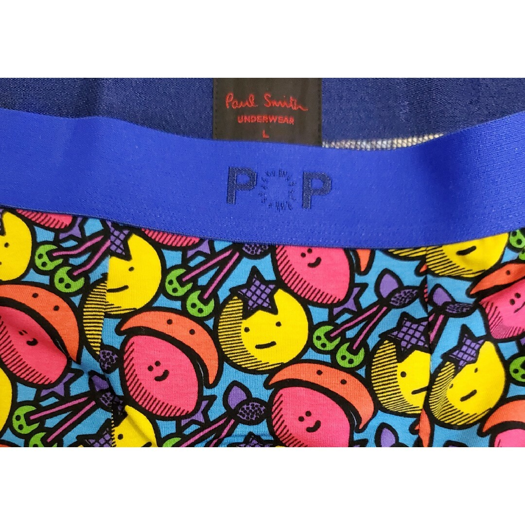 Paul Smith(ポールスミス)のポールスミス　新品　メンズ　ボクサーパンツ(フルーツ/ブルーL) メンズのアンダーウェア(ボクサーパンツ)の商品写真