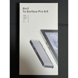 Surface Pro 9/X用 USBマルチハブ(PC周辺機器)