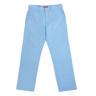 シュプリーム(Supreme)のSupreme シュプリーム パンツ Trouser トラウザース トラウザーパンツ  ライトブルー系 32【中古】(その他)