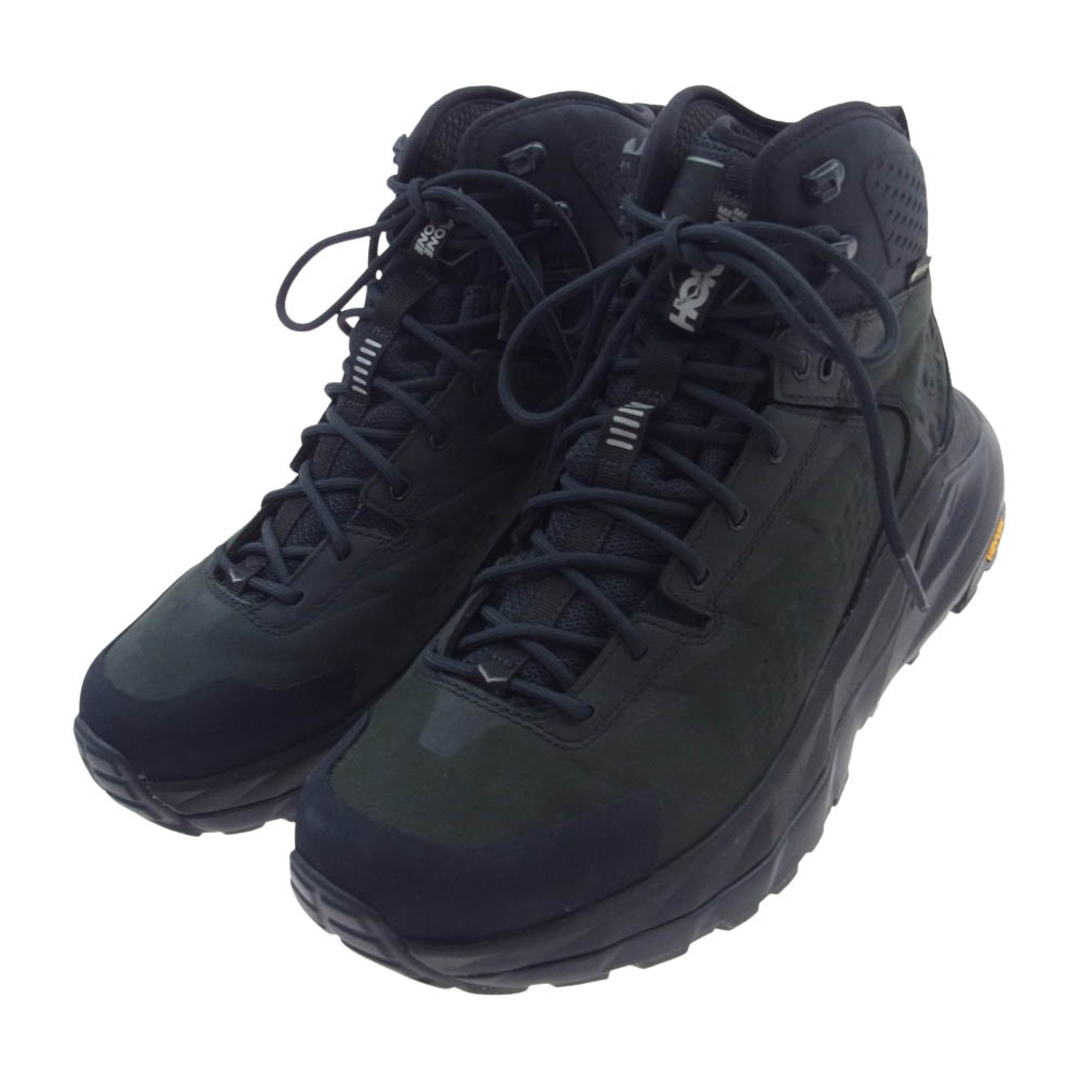 HOKA ONE ONE ホカ オネオネ スニーカー 1112030 BPHN kaha gtx カハ ハイカット スニーカー GORE-TEX ゴアテックス Vibram  ビブラムソール ブラック系 27.5cm【中古】 メンズの靴/シューズ(スニーカー)の商品写真