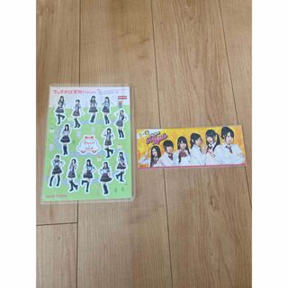 エスケーイーフォーティーエイト(SKE48)のSKE48  でぃすかば！愛知　CoCo壱　 ステッカー2枚セット(アイドルグッズ)