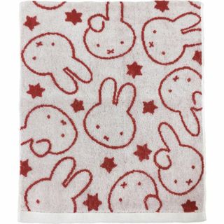 ミッフィー(miffy)のミッフィー ホリデー ハンドタオル アイボリー(タオル/バス用品)