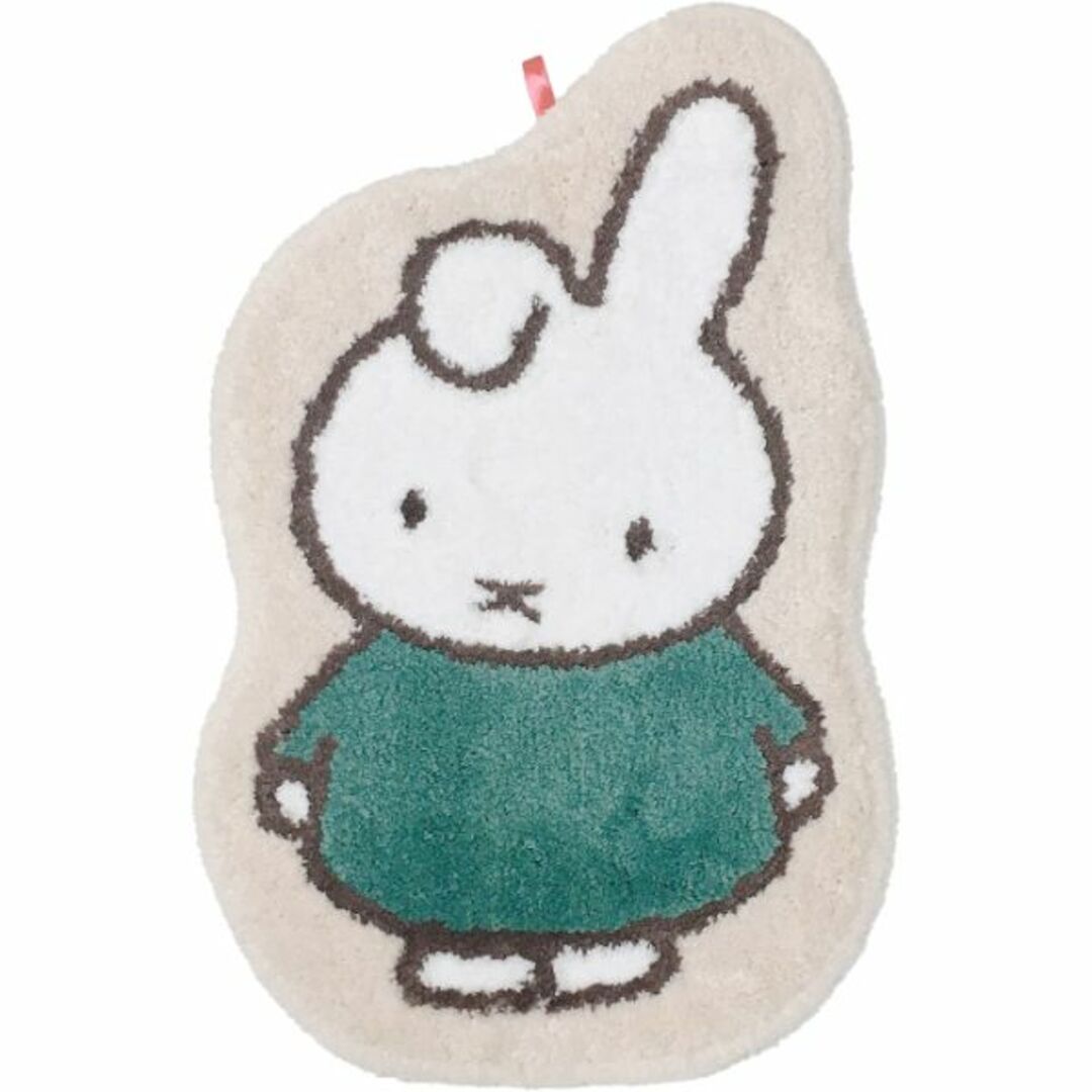 miffy(ミッフィー)のミッフィー  ダーン ホリデー ダイカットマット インテリア/住まい/日用品のラグ/カーペット/マット(その他)の商品写真