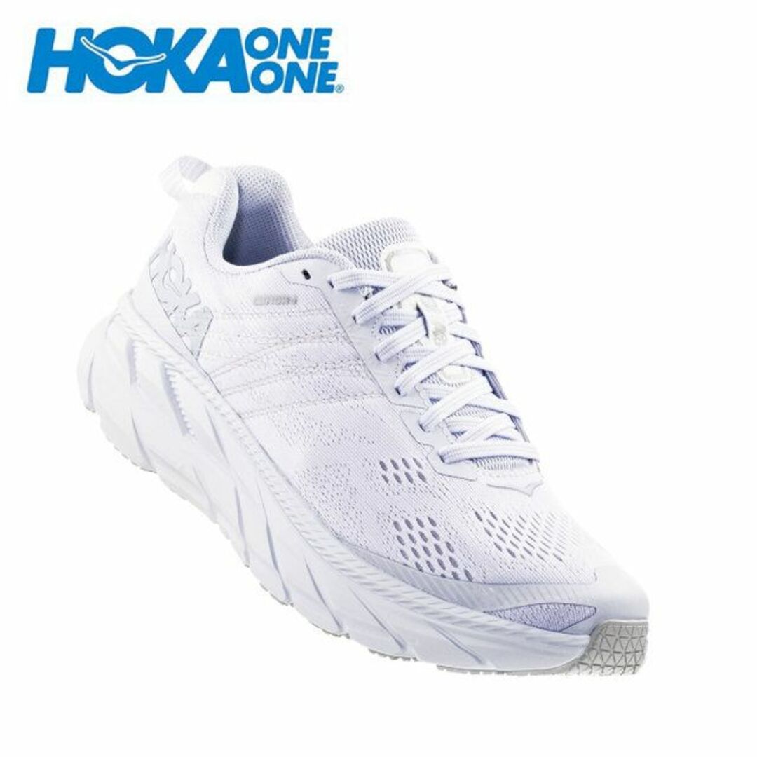 HOKA ONE ONE(ホカオネオネ)の★人気 HOKA ONE ONE クリフトン６ ホワイト 27 ホカオネオネ 白 スポーツ/アウトドアのランニング(シューズ)の商品写真