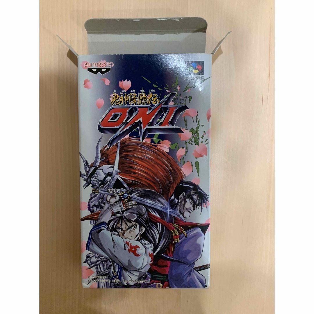 BANPRESTO(バンプレスト)のスーパーファミコン　SFC  鬼神降臨伝　ONI エンタメ/ホビーのゲームソフト/ゲーム機本体(家庭用ゲームソフト)の商品写真