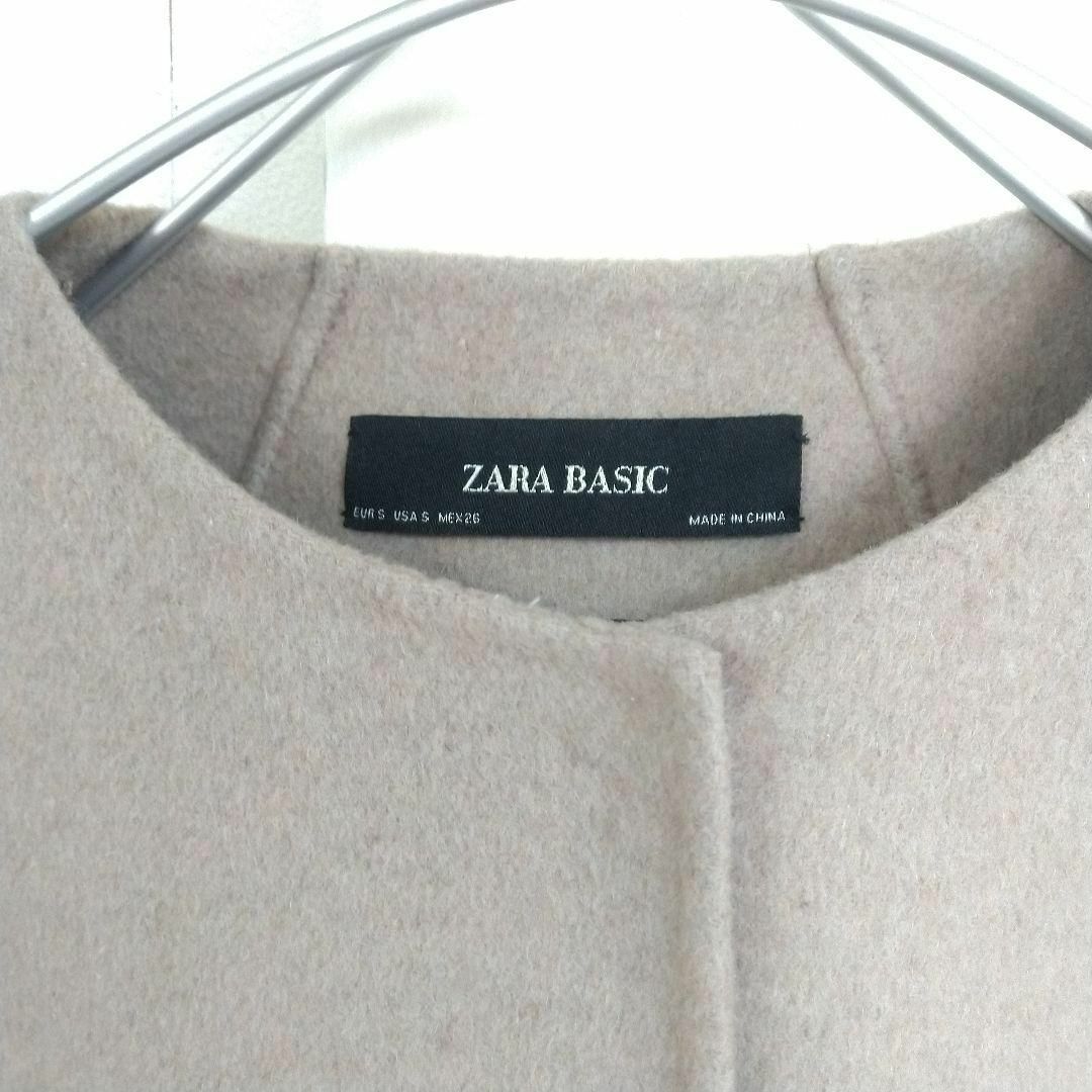 ZARA(ザラ)の【ZARA】ザラ 　コートM　無地　秋冬　暖かい　きれいめ　おしゃれ　フォーマル レディースのトップス(ニット/セーター)の商品写真