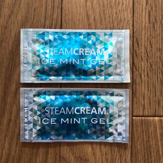 スチームクリーム(STEAM CREAM)のSTEAMCREAMアイスミントジェル試供品 2点(ボディクリーム)