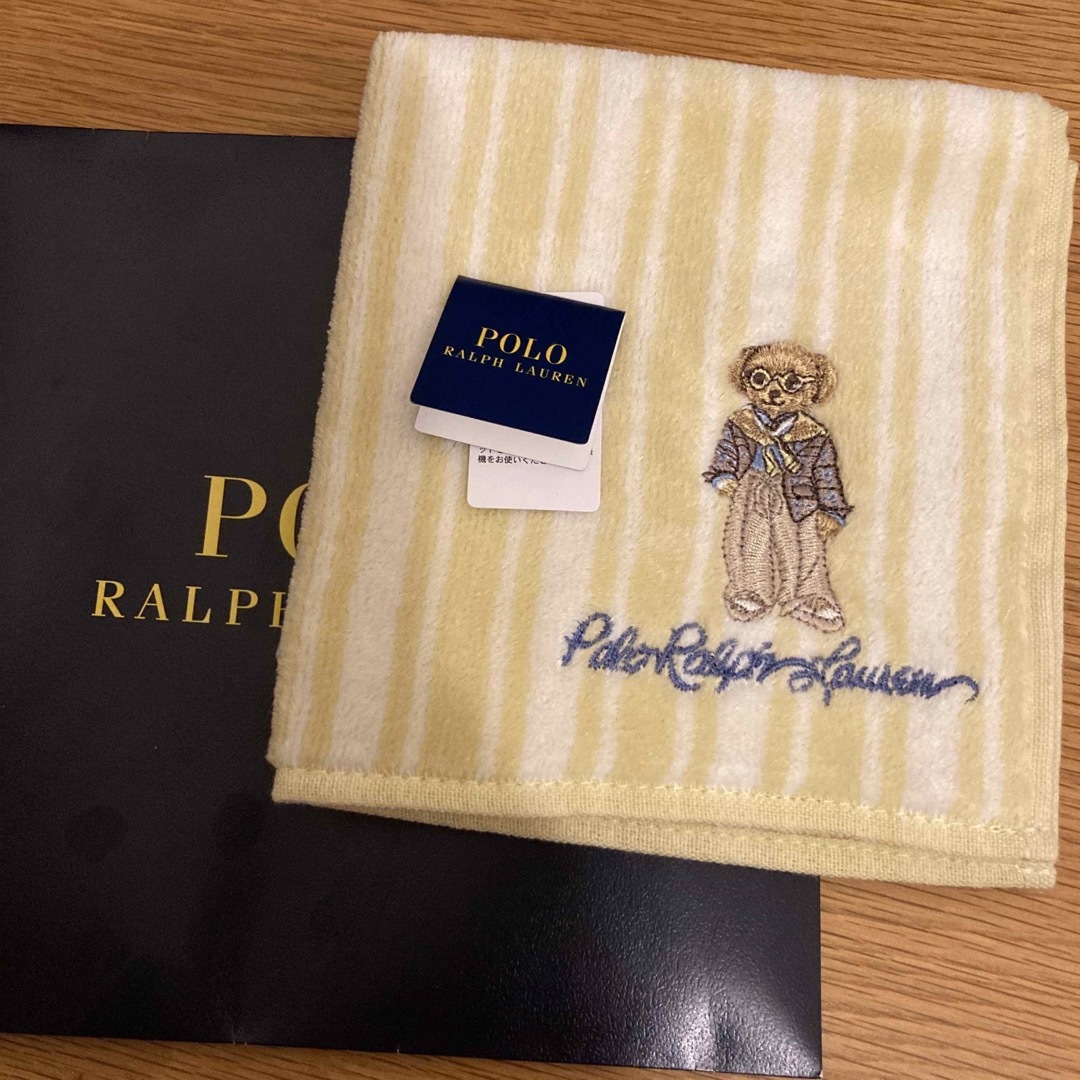 POLO RALPH LAUREN(ポロラルフローレン)のポロベア　ハンドタオル レディースのファッション小物(ハンカチ)の商品写真