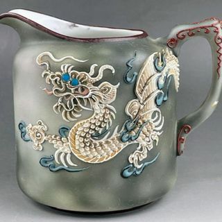 ノリタケ(Noritake)のオールドノリタケ 龍 ドラゴン クリーマー ミルク入れ ミルクポット 竜(陶芸)