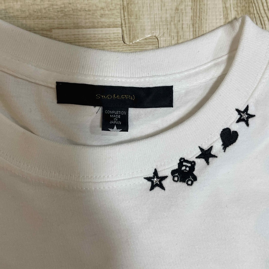 STUD MUFFIN(スタッドマフィン)のSTUD MUFFIN/スタッドマフィン/スターグラム発泡プリントLS Tシャツ メンズのトップス(Tシャツ/カットソー(七分/長袖))の商品写真