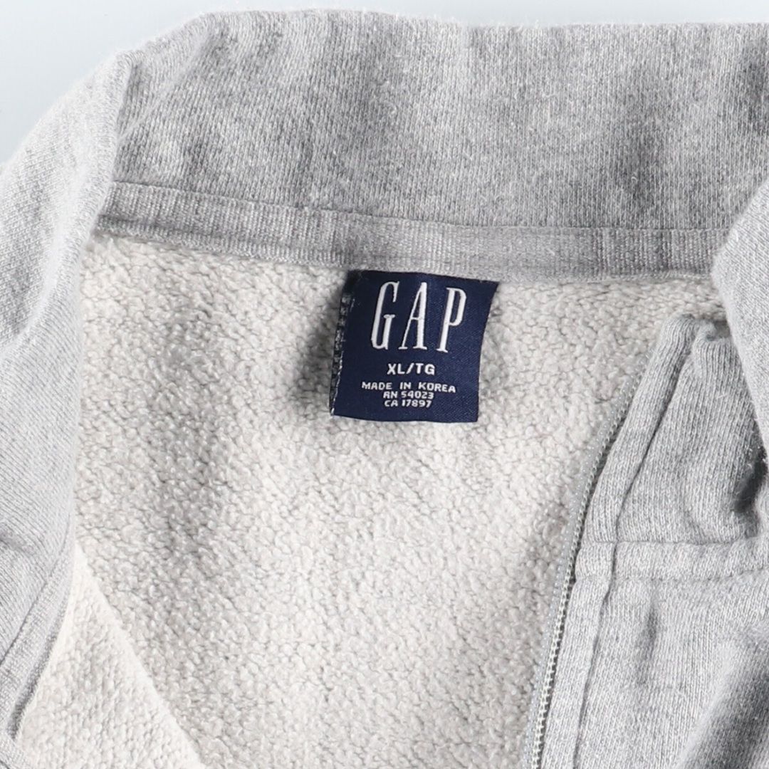 GAP(ギャップ)の古着 90年代 ギャップ GAP オールドギャップ ハーフジップスウェットシャツ トレーナー メンズXL ヴィンテージ /eaa423902 メンズのトップス(スウェット)の商品写真