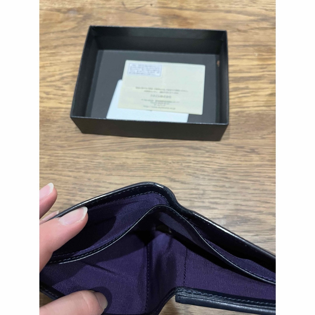 Paul Smith(ポールスミス)のポールスミス  二つ折り財布 ネイビー メンズのファッション小物(折り財布)の商品写真