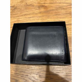 ポールスミス(Paul Smith)のポールスミス  二つ折り財布 ネイビー(折り財布)