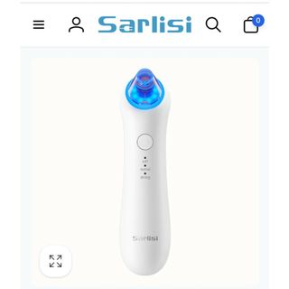 Sarlisi 毛穴吸引器 ホワイト　サーリシ 毛穴吸引器 xp133 毛穴ケア(フェイスケア/美顔器)