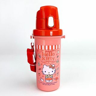 サンリオ(サンリオ)のサンリオ キティ Hello Kitty ハローキティ アップル 直飲み水筒 ランチ キッチン 食器 水筒 ボトル 直飲み グッズ(その他)