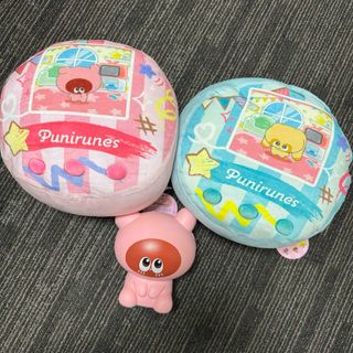 ぷにるんず おしゃべりあいるん ダイカット ラウンド クッション(キャラクターグッズ)