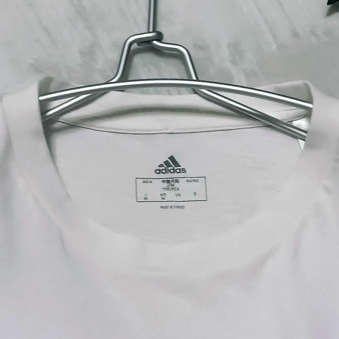 adidas(アディダス)のadidas × paris ロゴ白Tシャツ　半袖　シリーズ　BIGシャツ　◎ メンズのトップス(Tシャツ/カットソー(半袖/袖なし))の商品写真
