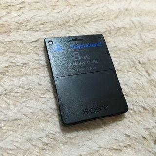 プレイステーション2(PlayStation2)のプレイステーション2　メモリーカード　SONY純正品(家庭用ゲーム機本体)