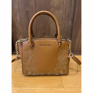 マイケルコース(Michael Kors)のマイケルコース ELLIS エリス サッチェル 2WAY ハンドバッグ スタッズ(ハンドバッグ)