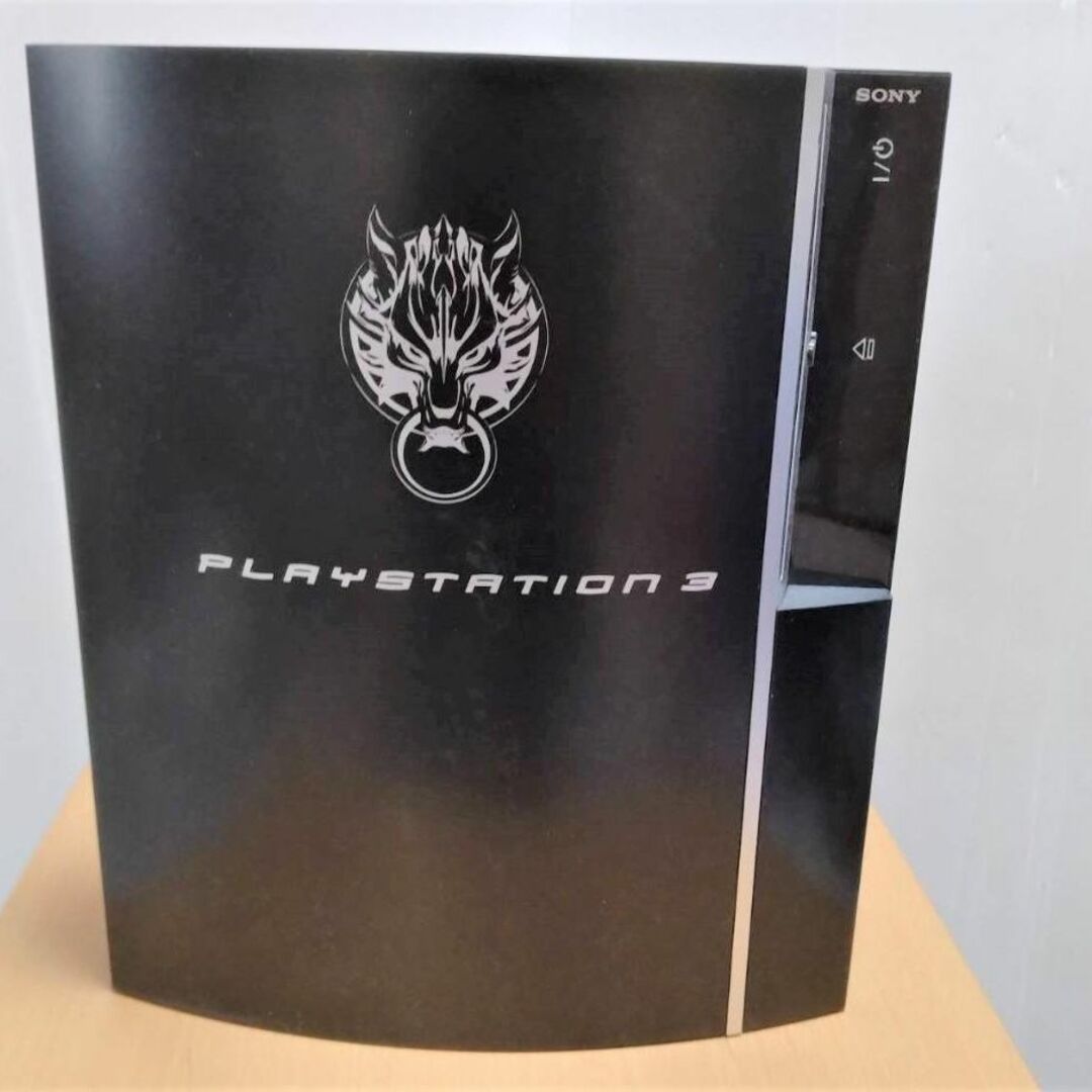 SONY(ソニー)のPlayStation3 FF7 クラウドブラック SSDに交換済み エンタメ/ホビーのゲームソフト/ゲーム機本体(家庭用ゲーム機本体)の商品写真