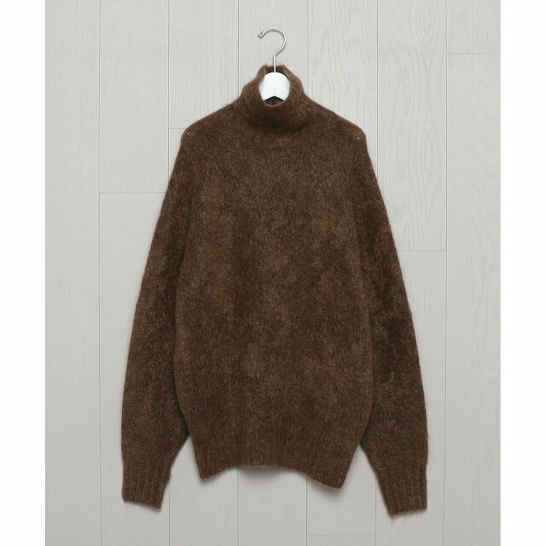 BEAUTY&YOUTH UNITED ARROWS(ビューティアンドユースユナイテッドアローズ)の【MD.BROWN】<H>SHAGGY MOHAIR HI-NECK PULLOVER/ニット メンズのトップス(ニット/セーター)の商品写真