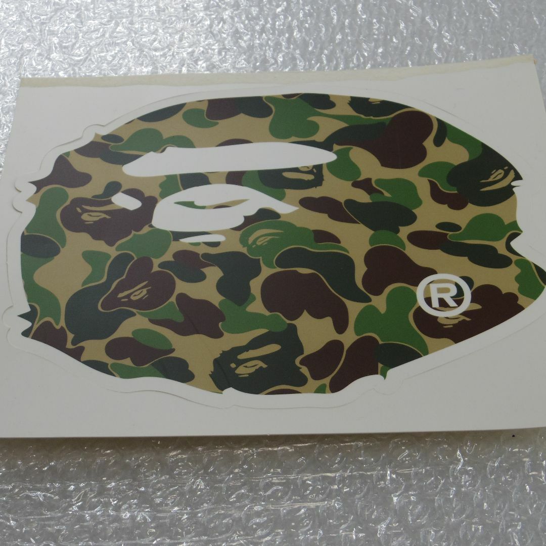 A BATHING APE(アベイシングエイプ)のA BATHING APE マウスパッド 非売品 猿迷彩カモフラ BAPE レア メンズのメンズ その他(その他)の商品写真