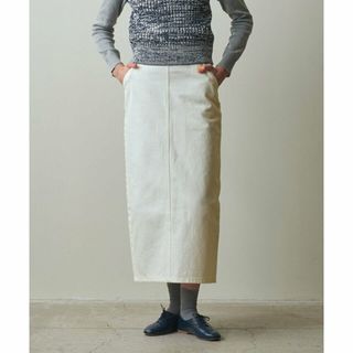 スティーブンアラン(steven alan)の【OFF WHITE】<Steven Alan>13OZ DENIM TIGHT LONG SKIRT/デニムスカート(ロングスカート)