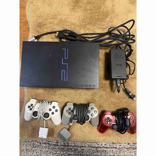 プレイステーション2(PlayStation2)のPS2 SCPH-30000 本体セット (家庭用ゲーム機本体)