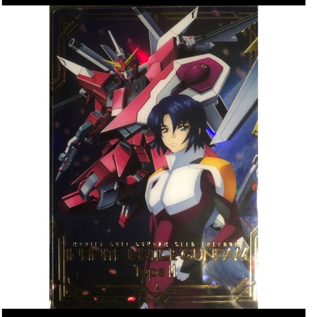 ガンダムSEED ウエハース ur アスラン・ザラ インフィニットジャスティス エンタメ/ホビーのコレクション(印刷物)の商品写真