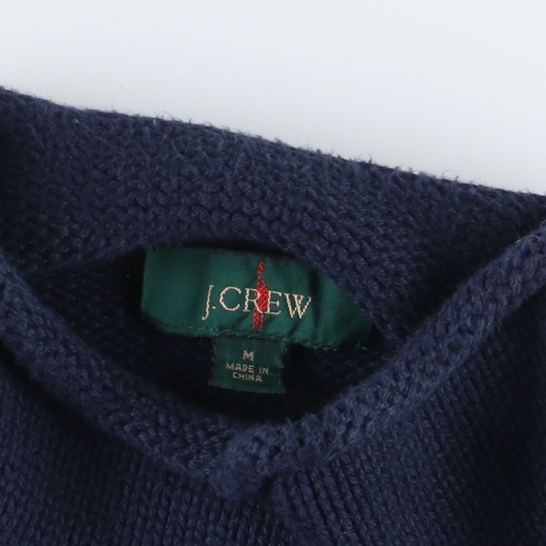 J.Crew(ジェイクルー)の古着 90年代 ジェイクルー J.Crew ロールネック コットンニットセーター メンズM ヴィンテージ /eaa424113 メンズのトップス(ニット/セーター)の商品写真