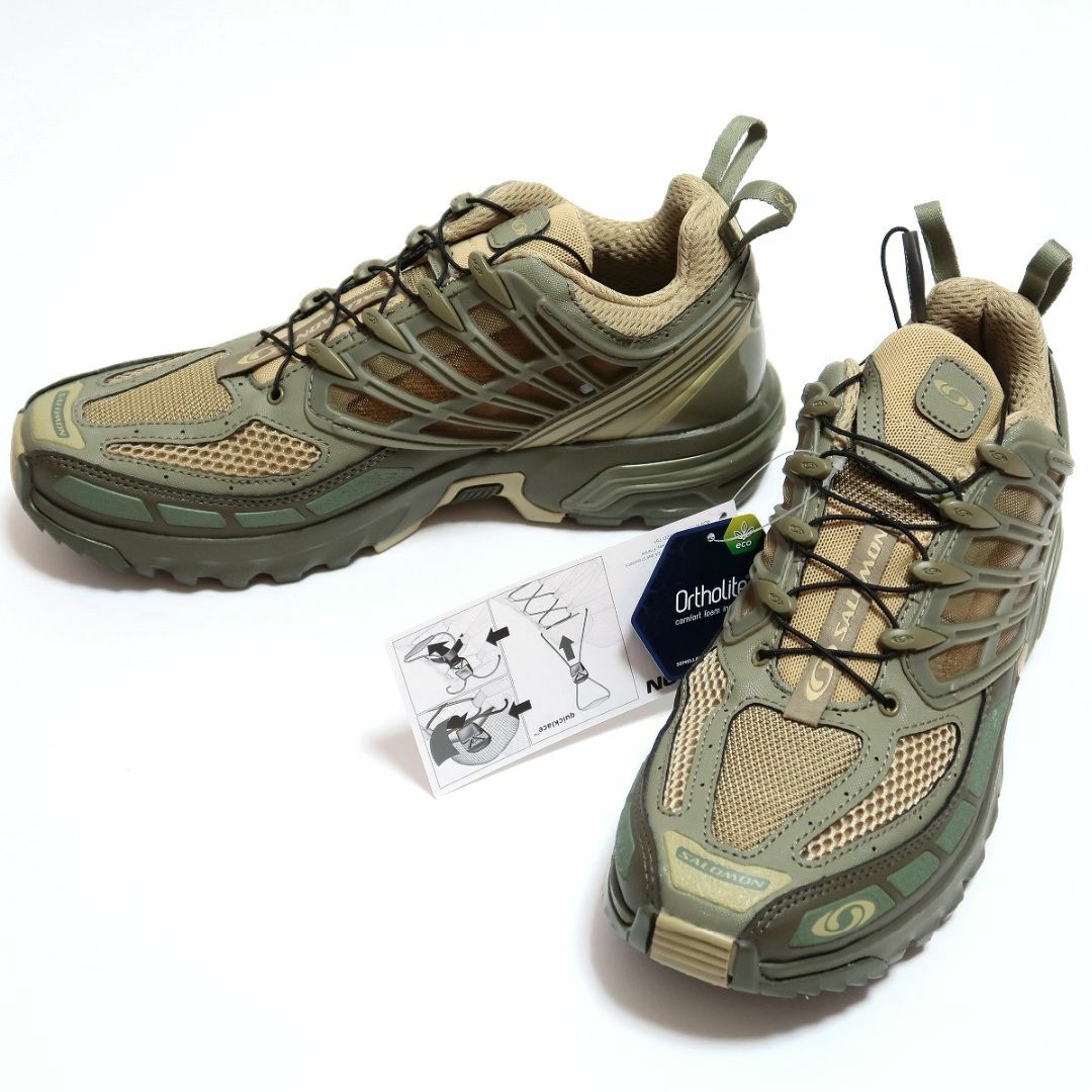 SALOMON(サロモン)の26 新品 SALOMON ACS PRO スニーカー グリーン カ メンズの靴/シューズ(スニーカー)の商品写真