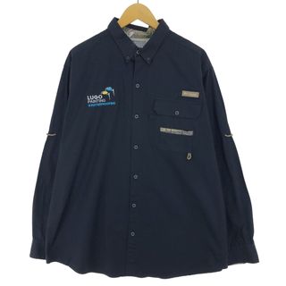 コロンビア(Columbia)の古着 コロンビア Columbia PHG 長袖 フィッシングシャツ メンズXL /eaa422667(シャツ)