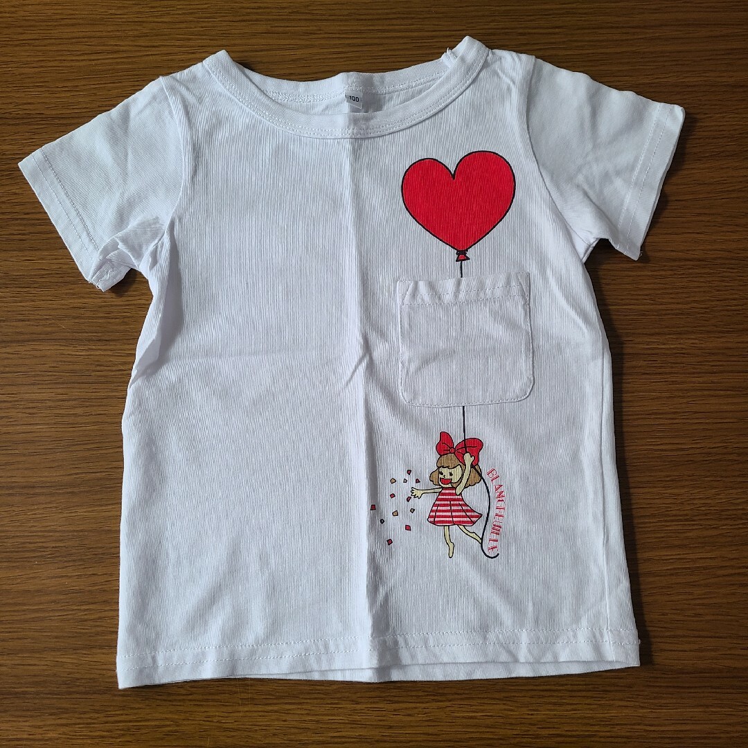 100 Tシャツ キッズ/ベビー/マタニティのキッズ服女の子用(90cm~)(Tシャツ/カットソー)の商品写真