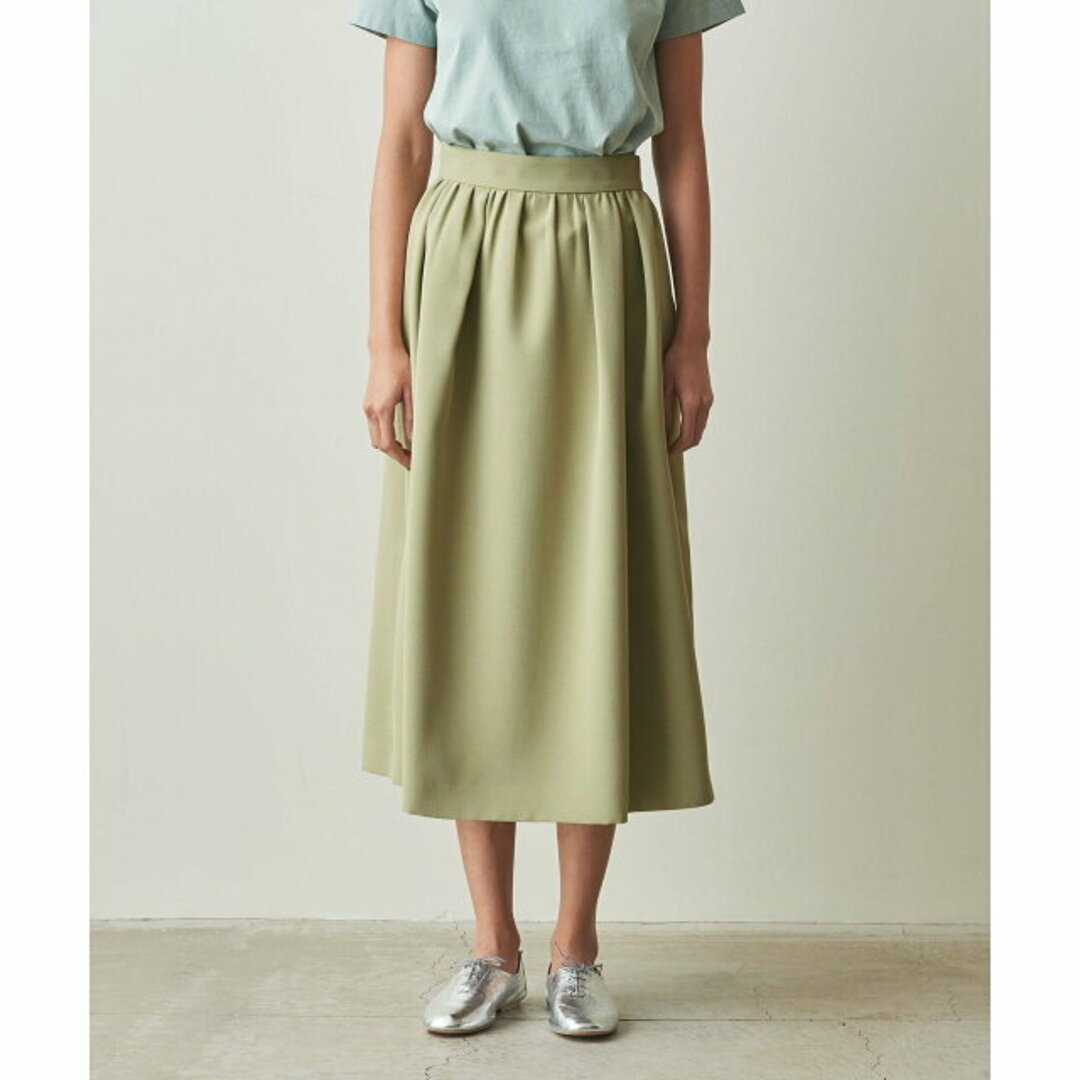 steven alan(スティーブンアラン)の【BEIGE】<Steven Alan>GATHER SKIRT/スカート レディースのスカート(ロングスカート)の商品写真