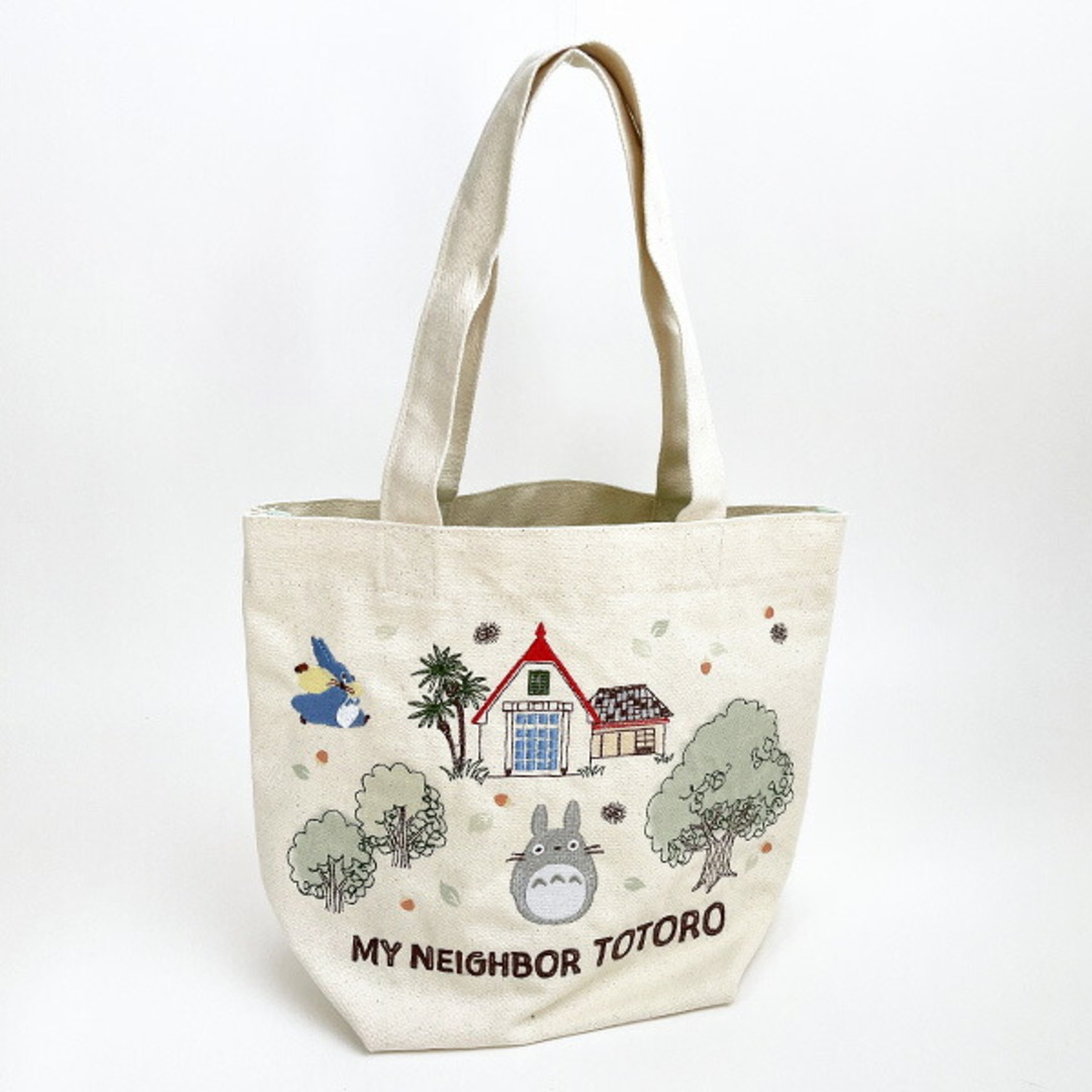 ジブリ(ジブリ)のとなりのトトロ 森の中のトトロ ミニバッグ ミニトート お出掛け ランチ レディースのバッグ(ショルダーバッグ)の商品写真