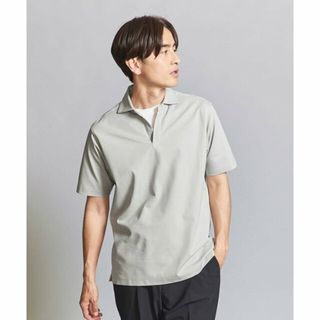 ビューティアンドユースユナイテッドアローズ(BEAUTY&YOUTH UNITED ARROWS)の【LT.GRAY】ハイゲージ モックロディ スキッパー ポロシャツ -抗菌・防臭機能付き-(その他)