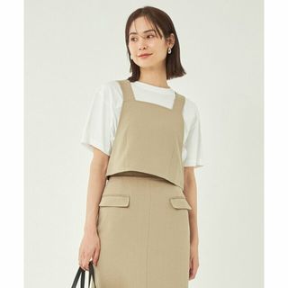 ユナイテッドアローズグリーンレーベルリラクシング(UNITED ARROWS green label relaxing)の【BEIGE】サマー ツイード ビスチェ -ウォッシャブル-(ベスト/ジレ)