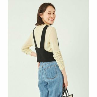 ユナイテッドアローズグリーンレーベルリラクシング(UNITED ARROWS green label relaxing)の【BLACK】サマー ツイード ビスチェ -ウォッシャブル-(ベスト/ジレ)