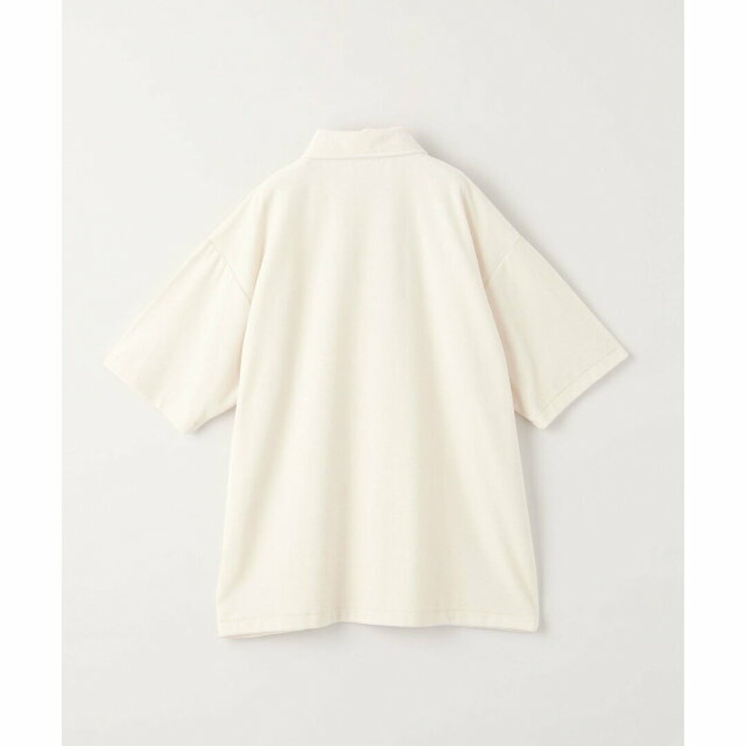 BEAUTY&YOUTH UNITED ARROWS(ビューティアンドユースユナイテッドアローズ)の【NATURAL】【M】<info. BEAUTY&YOUTH> シャイニー ベロア ポロシャツ メンズのトップス(ポロシャツ)の商品写真