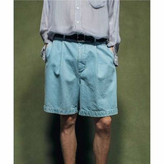 【LT.BLUE】<monkey time> DENIM 1P WIDE SHORTS/ショートパンツ(その他)