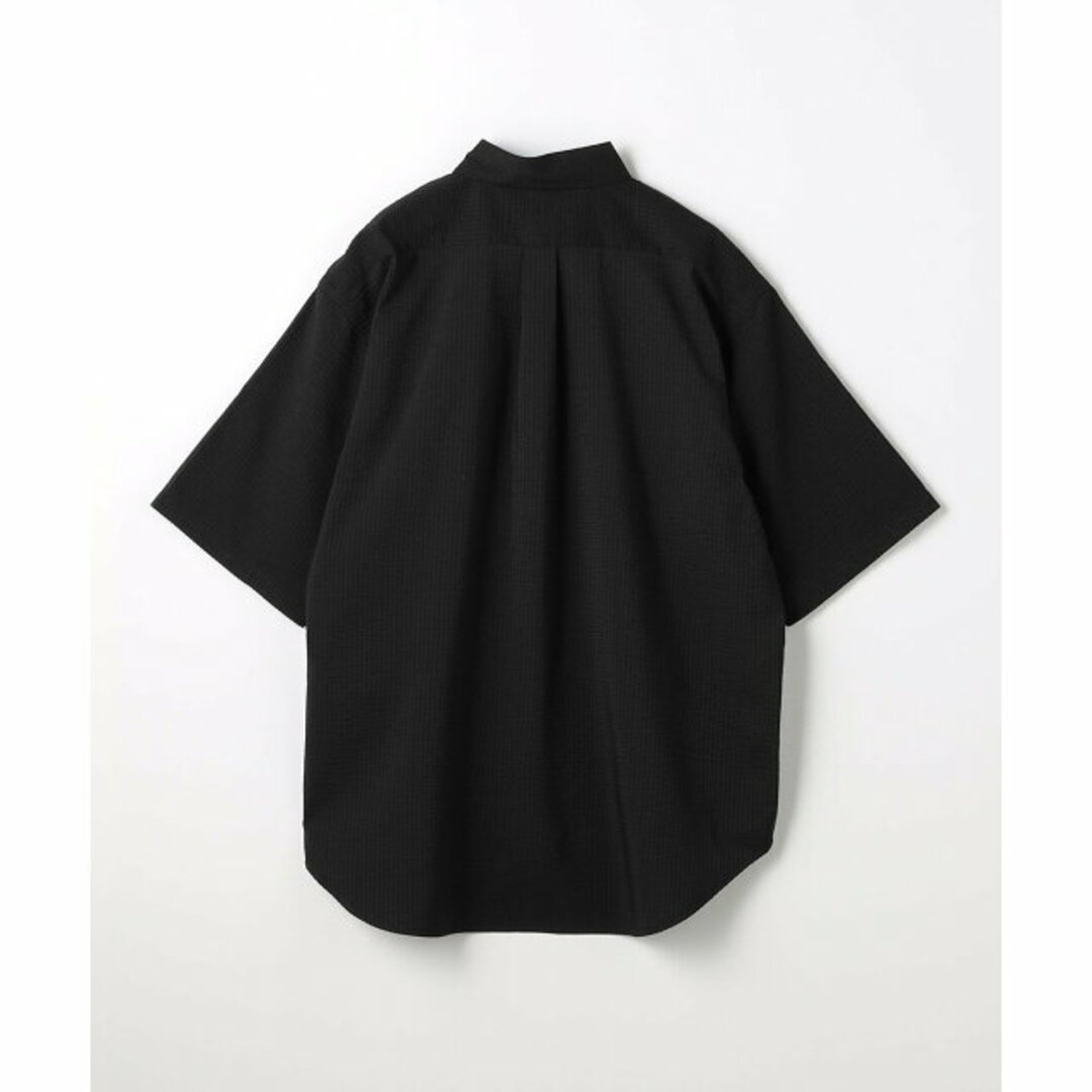 UNITED ARROWS green label relaxing(ユナイテッドアローズグリーンレーベルリラクシング)の【BLACK】【M】【別注】<UNIVERSAL OVERALL>GLR シアサッカー スナップダウン シャツ メンズのトップス(シャツ)の商品写真