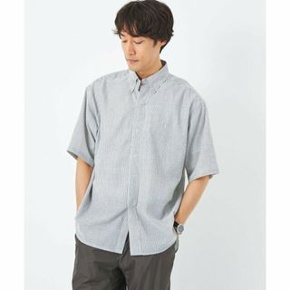 ユナイテッドアローズグリーンレーベルリラクシング(UNITED ARROWS green label relaxing)の【その他1】【別注】<UNIVERSAL OVERALL>GLR シアサッカー スナップダウン シャツ(シャツ)