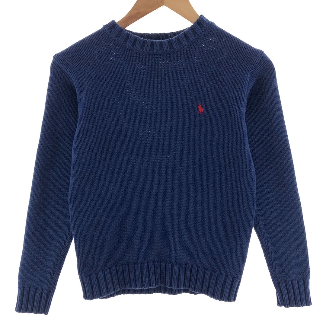 Ralph Lauren(ラルフローレン)の古着 ラルフローレン Ralph Lauren POLO by Ralph Lauren コットンニットセーター レディースS /eaa381546 レディースのトップス(ニット/セーター)の商品写真